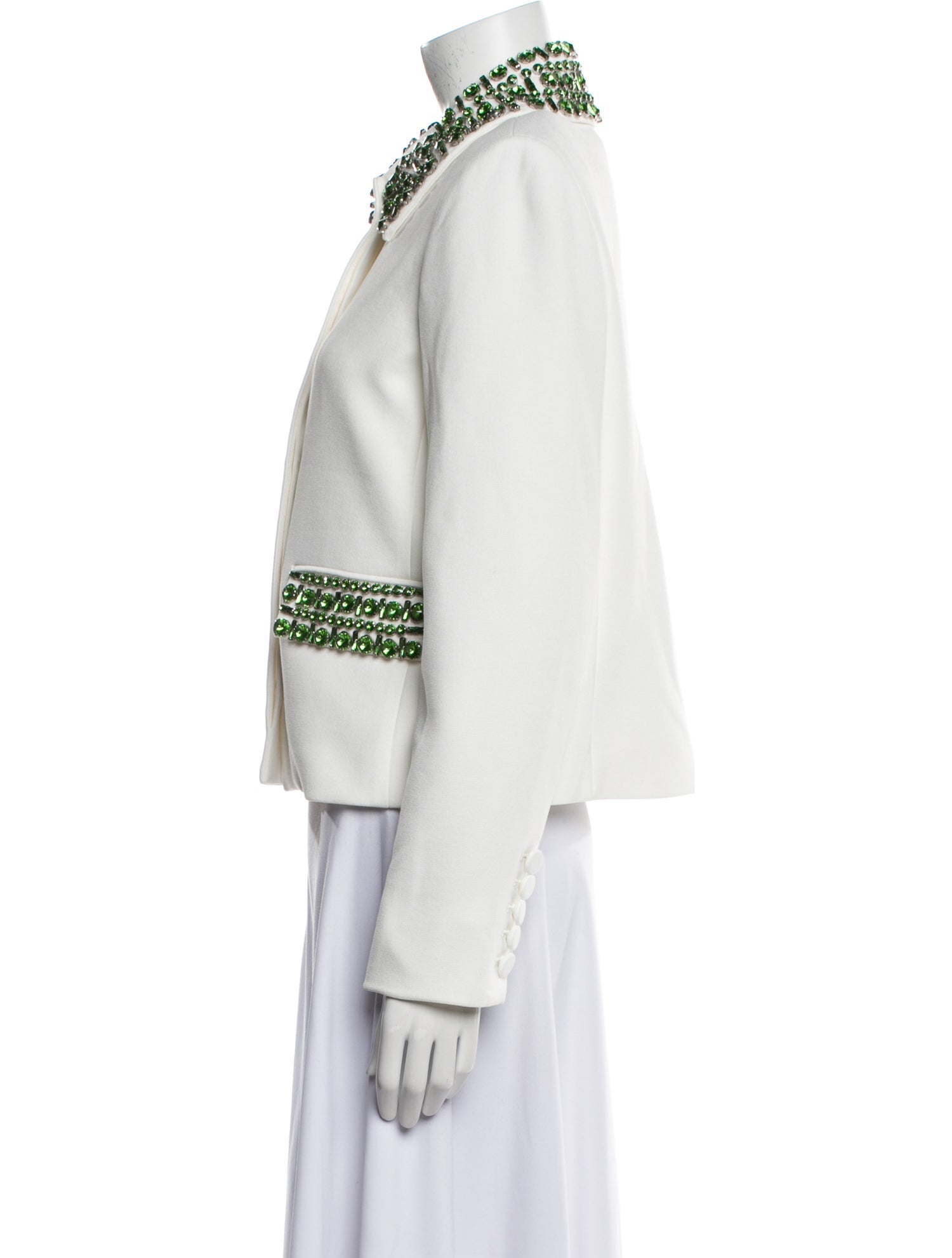 Veronica Beard Patterned Evening Jacket