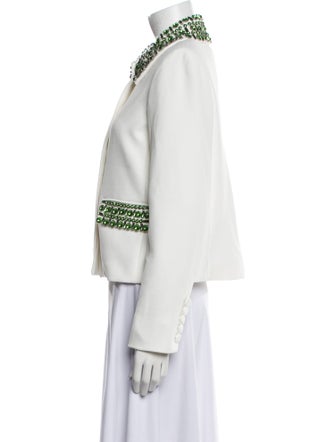 Veronica Beard Patterned Evening Jacket