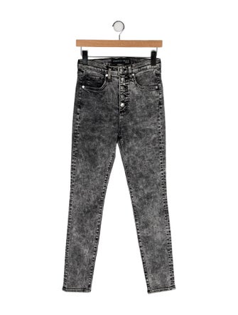 Veronica Beard High-Rise Skinny Leg Jeans