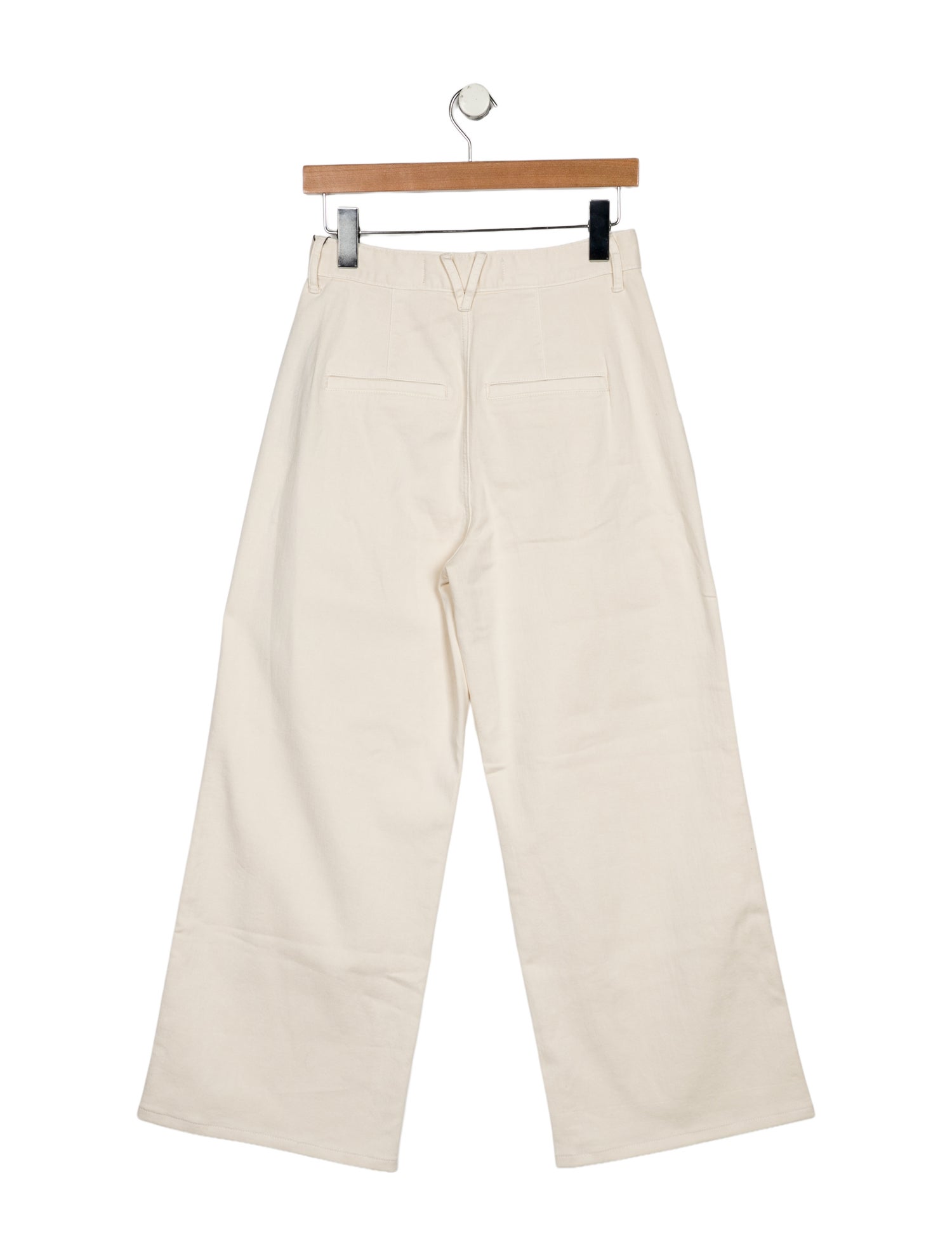 Veronica Beard High-Rise Wide Leg Jeans