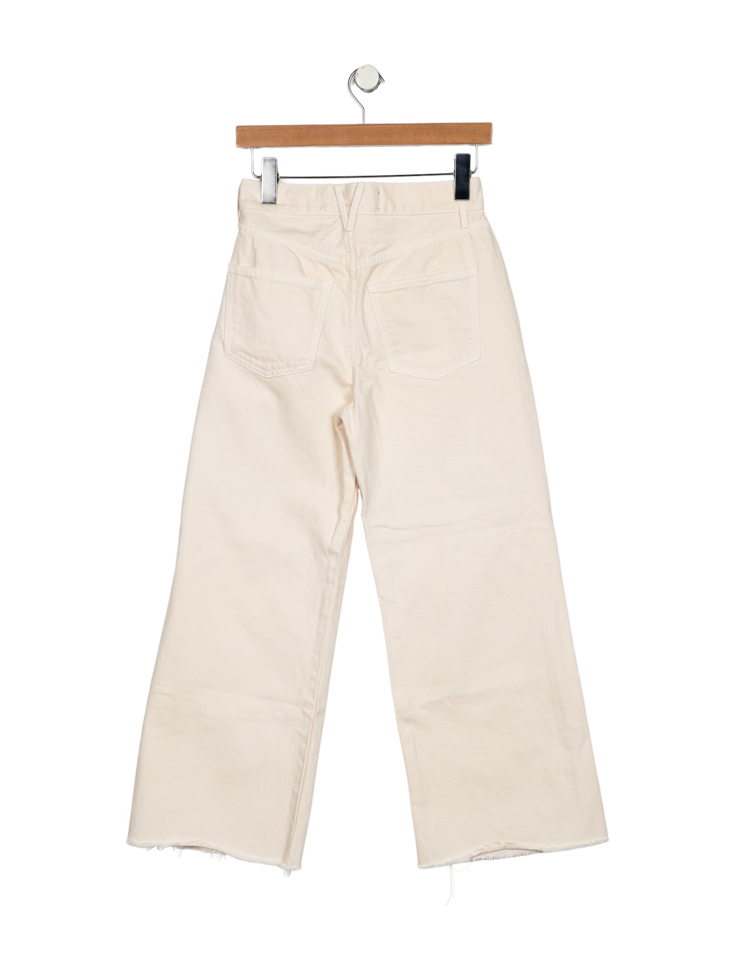 Veronica Beard High-Rise Wide Leg Jeans