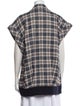 Veronica Beard Plaid Print Vest
