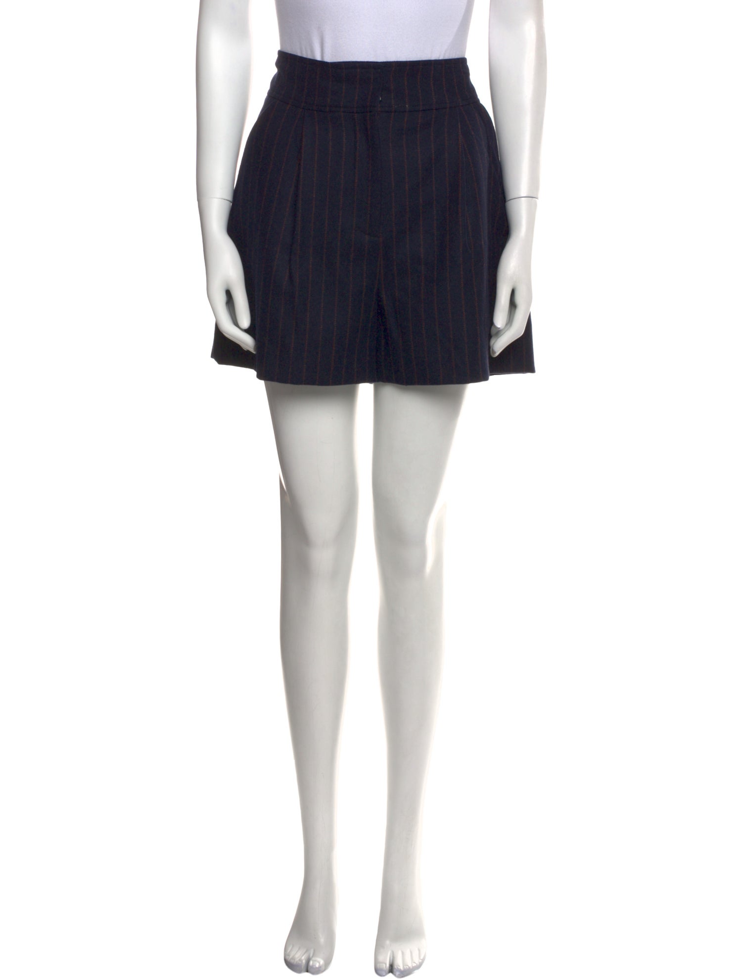 Veronica Beard Wool Mini Shorts