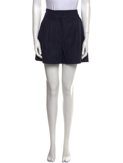 Veronica Beard Wool Mini Shorts