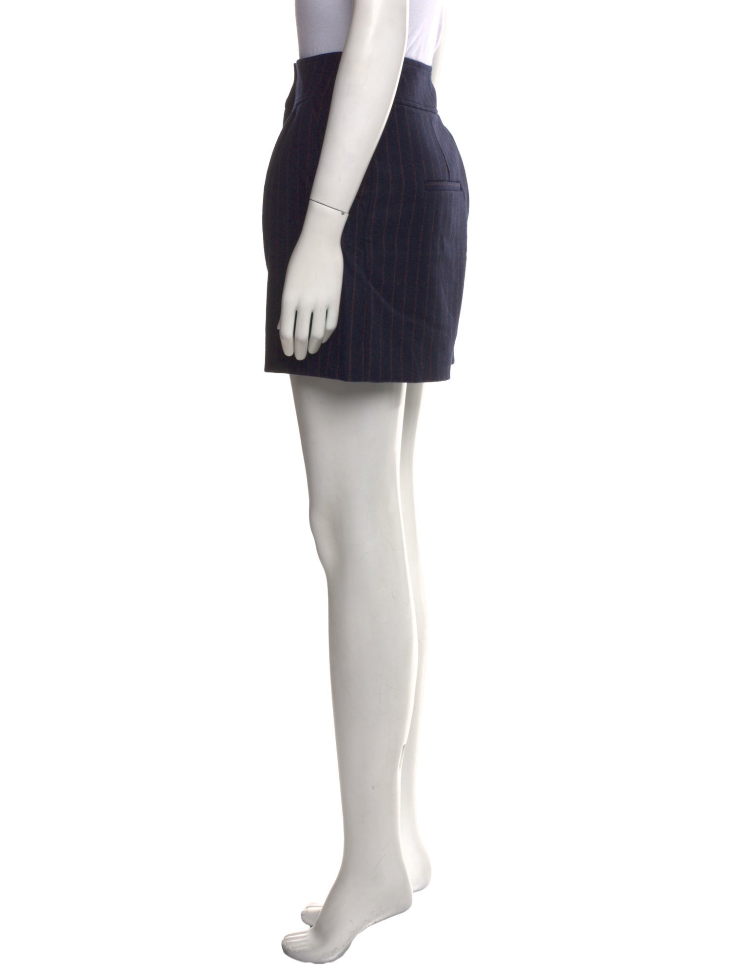 Veronica Beard Wool Mini Shorts