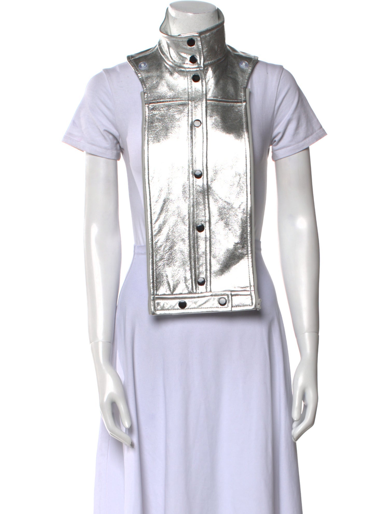 Veronica Beard Leather Dickie