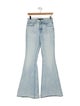 Veronica Beard Mid-Rise Wide Leg Jeans