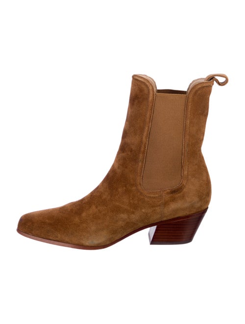 Veronica Beard Suede Chelsea Boots