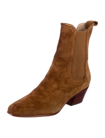 Veronica Beard Suede Chelsea Boots