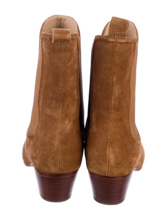 Veronica Beard Suede Chelsea Boots