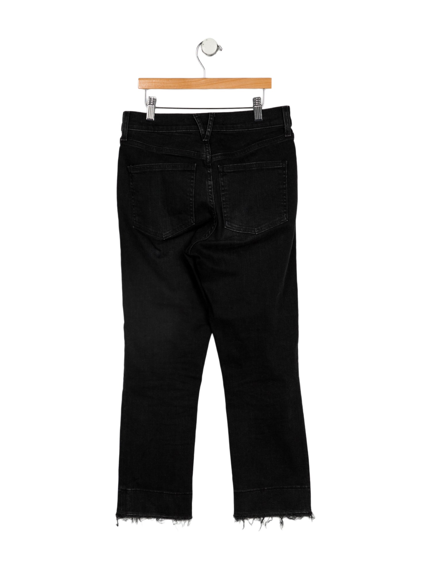 Veronica Beard Mid-Rise Straight Leg Jeans
