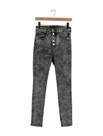 Veronica Beard High-Rise Skinny Leg Jeans