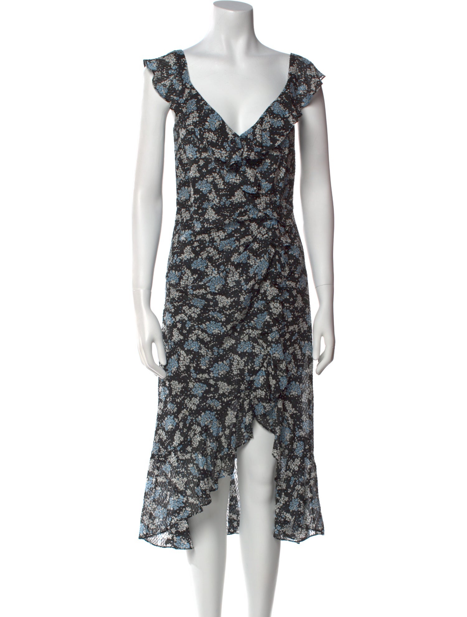 Veronica Beard Silk Midi Length Dress