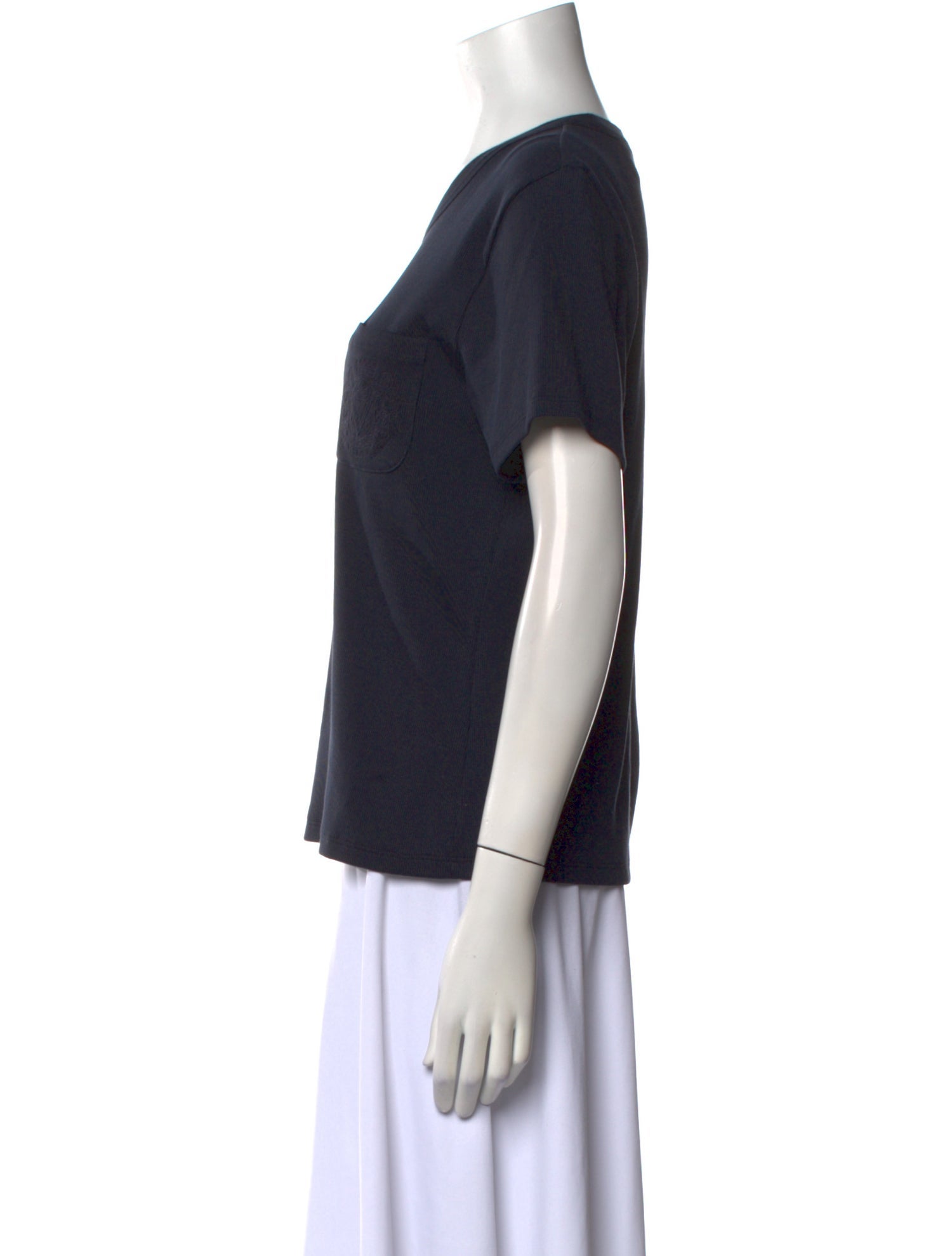 Veronica Beard Crew Neck Short Sleeve T-Shirt