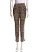 Veronica Beard Animal Print Skinny Leg Pants