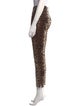Veronica Beard Animal Print Skinny Leg Pants