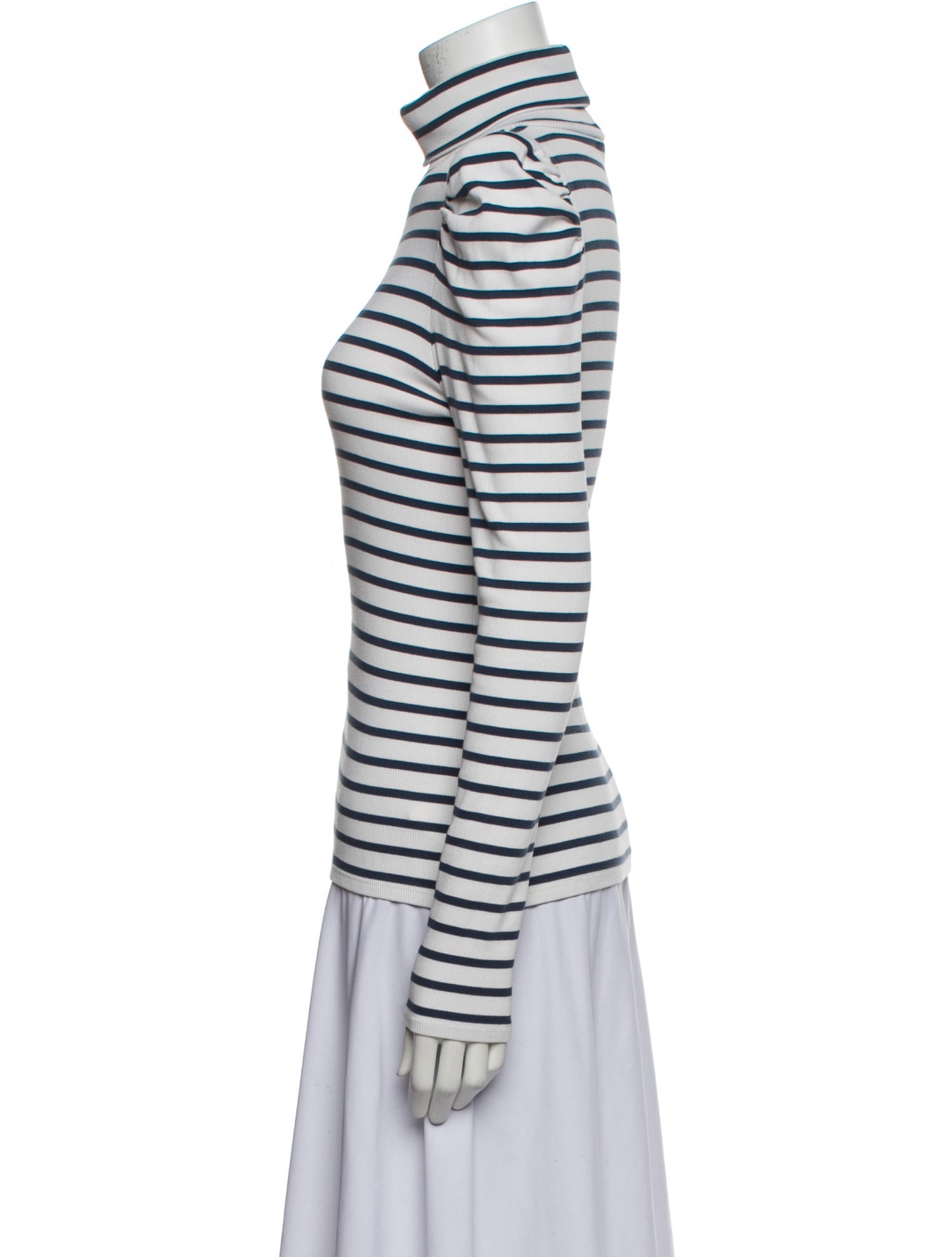 Veronica Beard Supima Cotton Striped Top