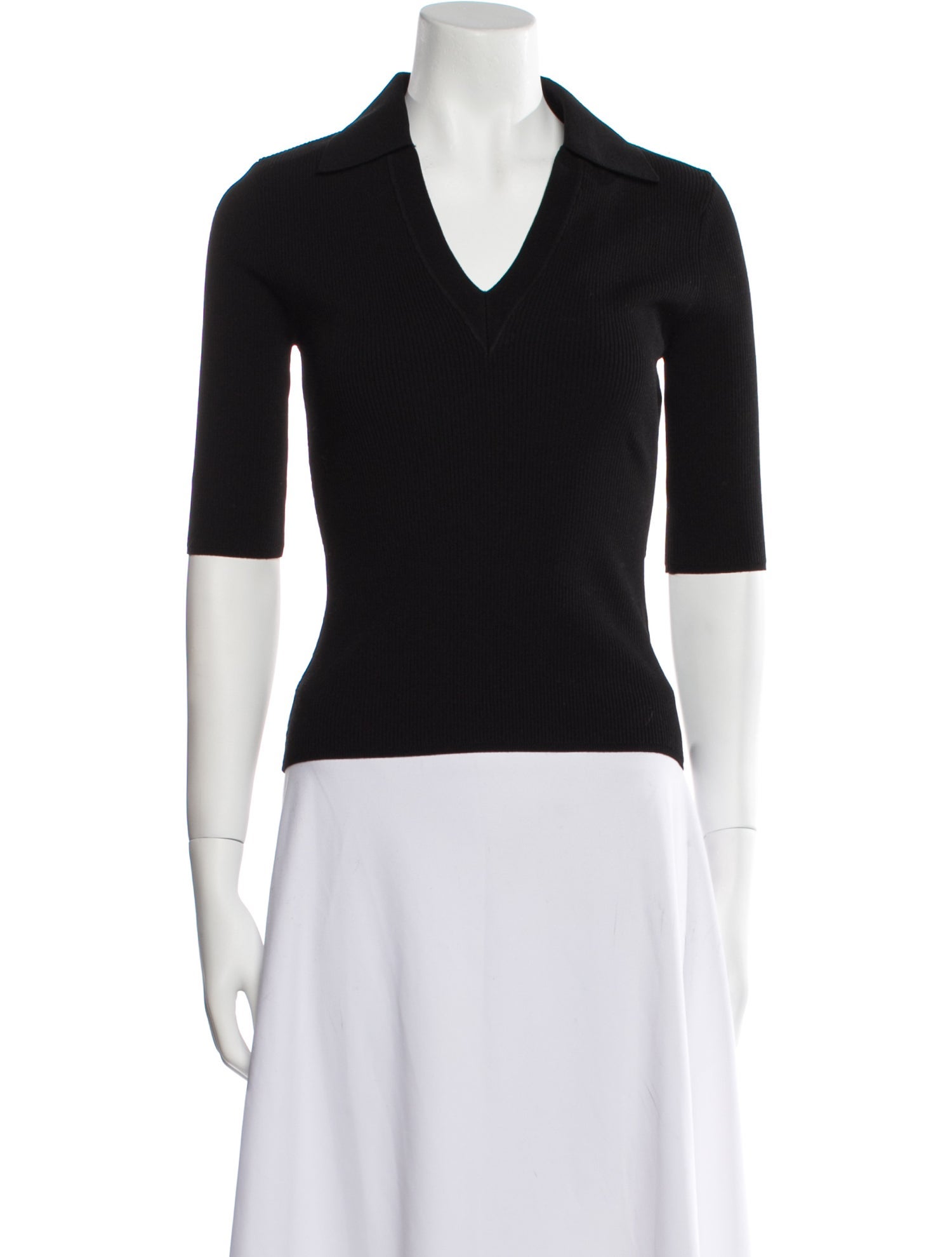 Veronica Beard Short Sleeve Polo