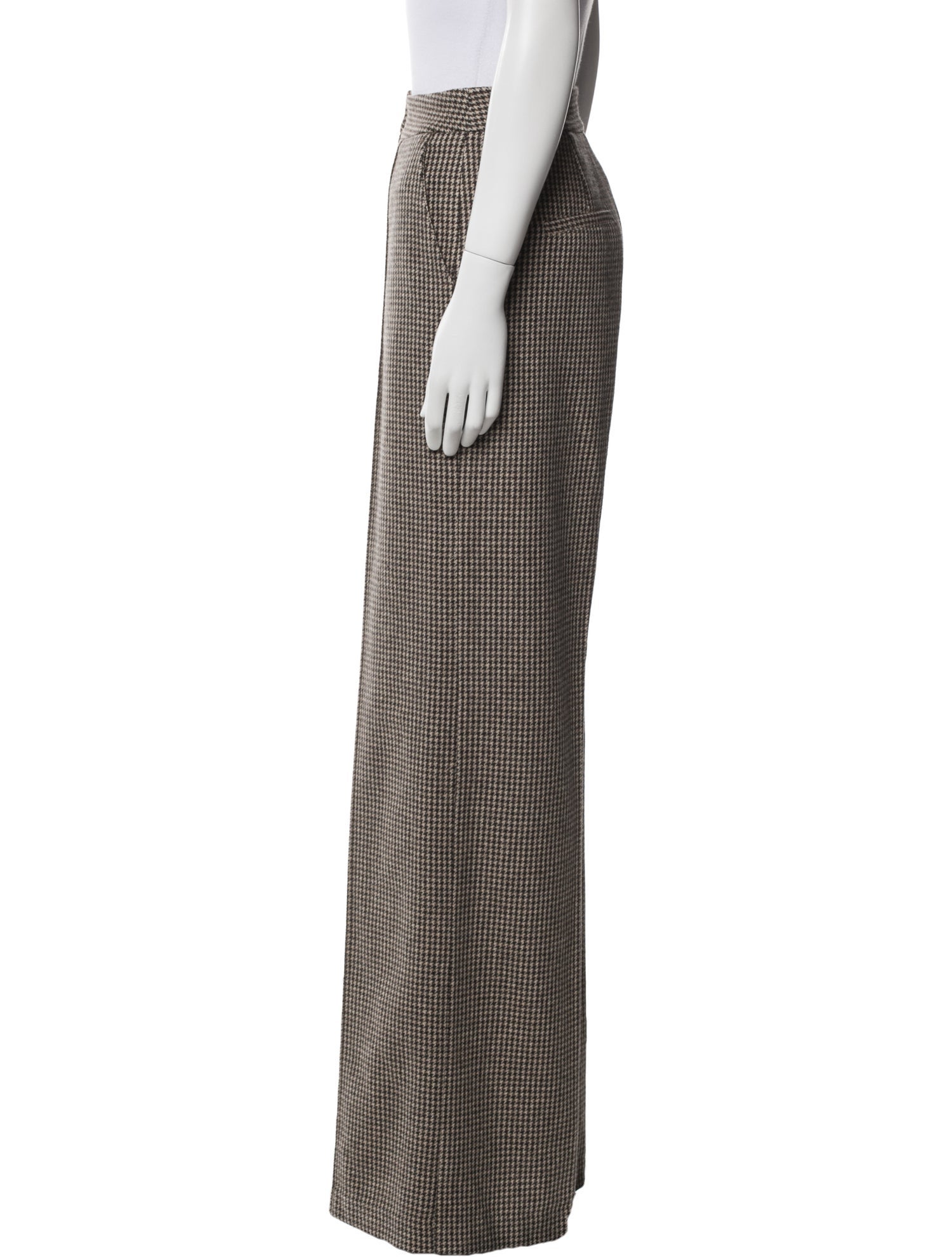 Veronica Beard Alpaca Wide Leg Pants