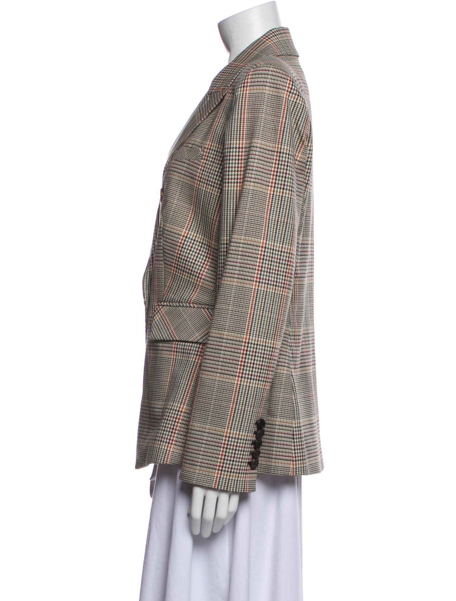 Veronica Beard Plaid Print Blazer w/ Tags