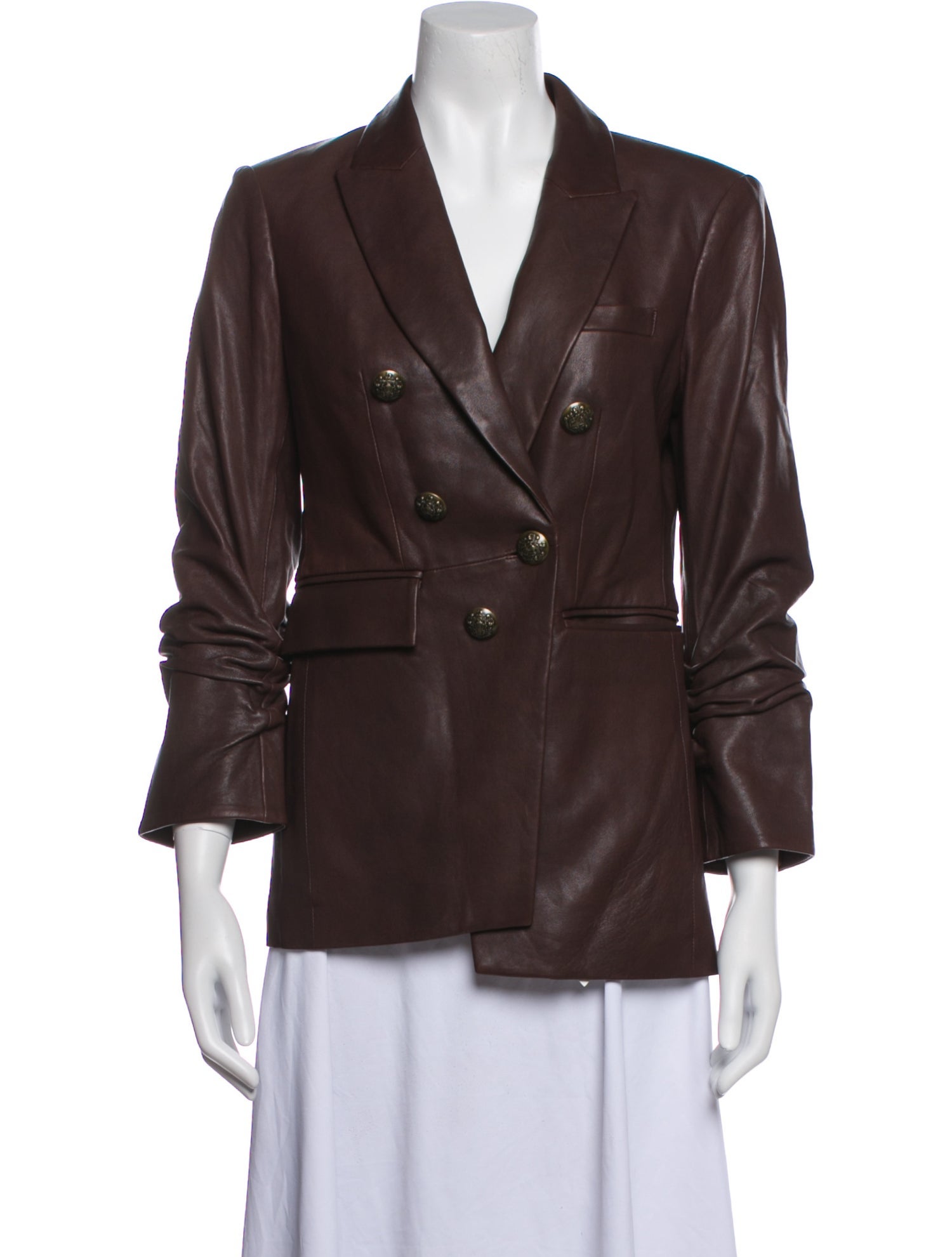 Veronica Beard Leather Blazer