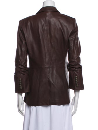 Veronica Beard Leather Blazer