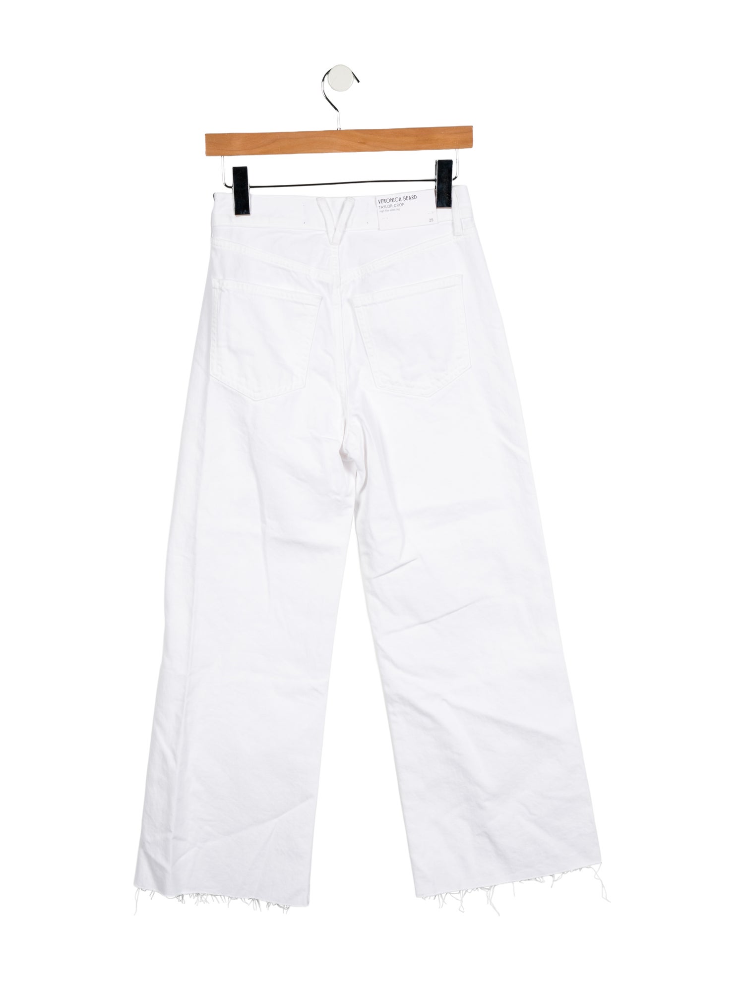 Veronica Beard High-Rise Wide Leg Jeans