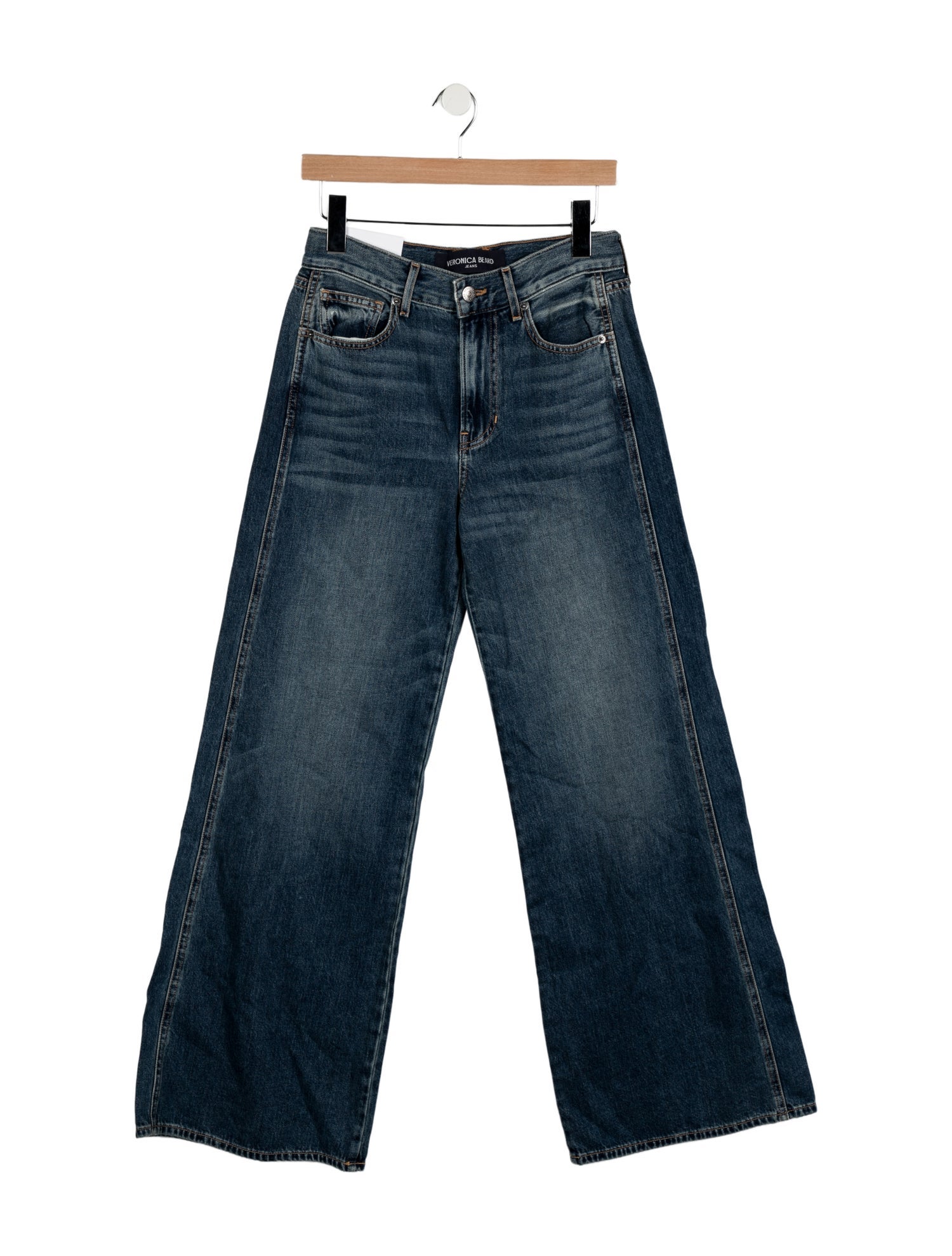 Veronica Beard Mid-Rise Wide Leg Jeans w/ Tags