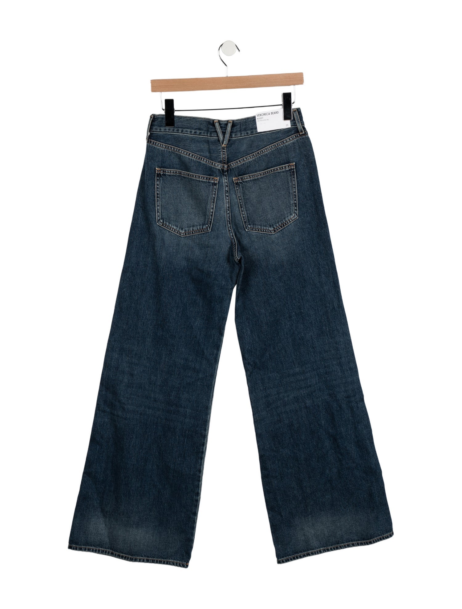 Veronica Beard Mid-Rise Wide Leg Jeans w/ Tags