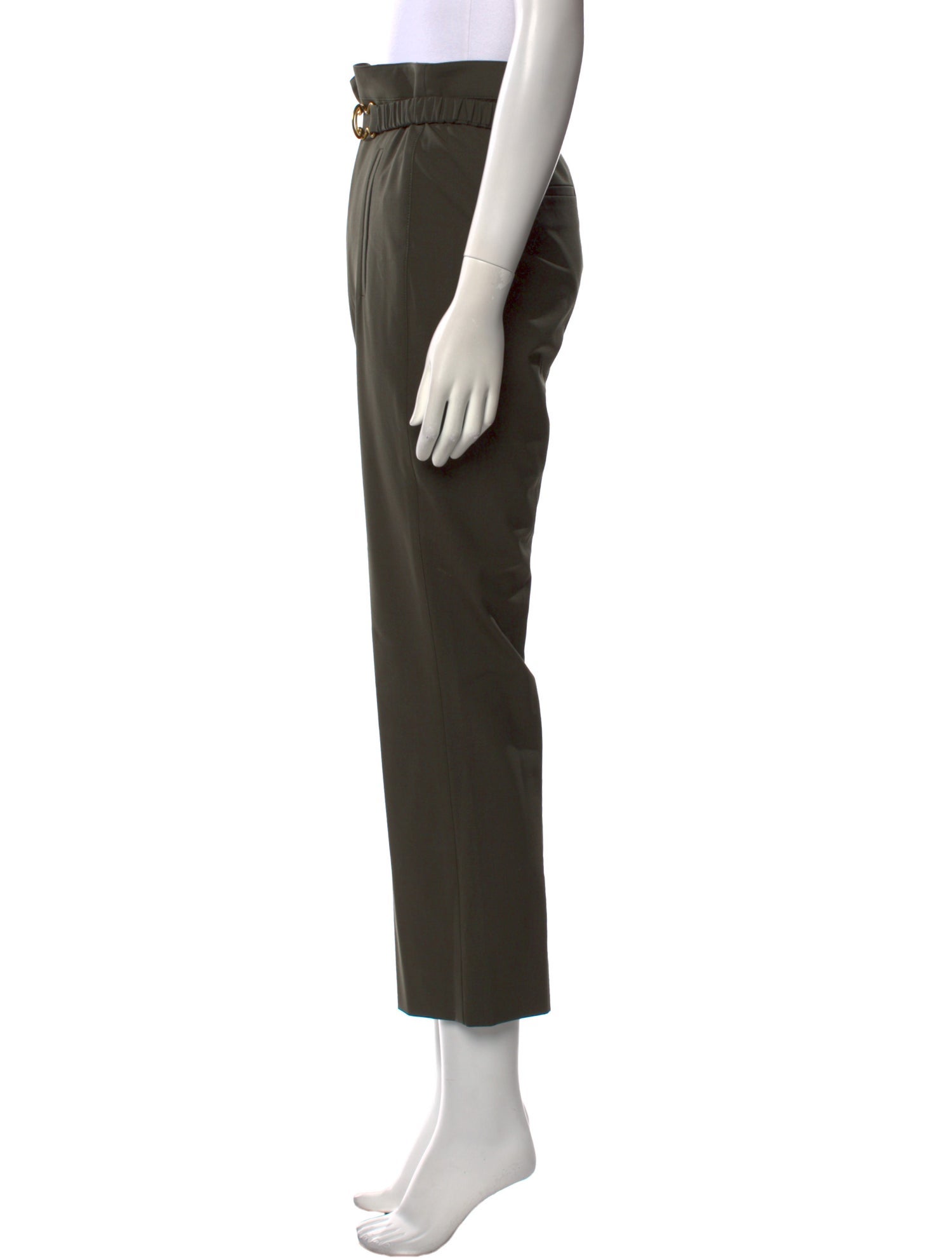 Veronica Beard Wool Straight Leg Pants