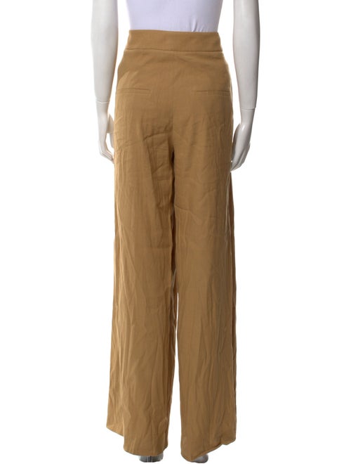 Veronica Beard Linen Wide Leg Pants
