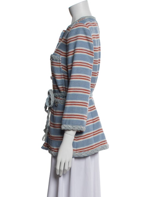 Veronica Beard Striped Evening Jacket