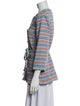 Veronica Beard Striped Evening Jacket