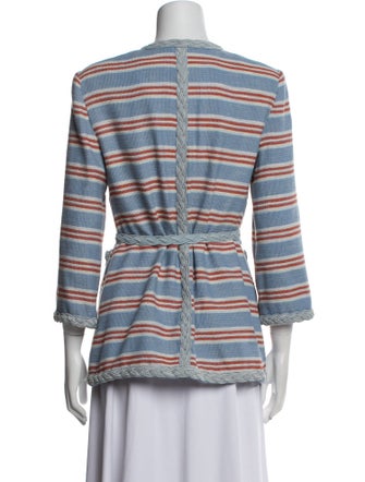 Veronica Beard Striped Evening Jacket