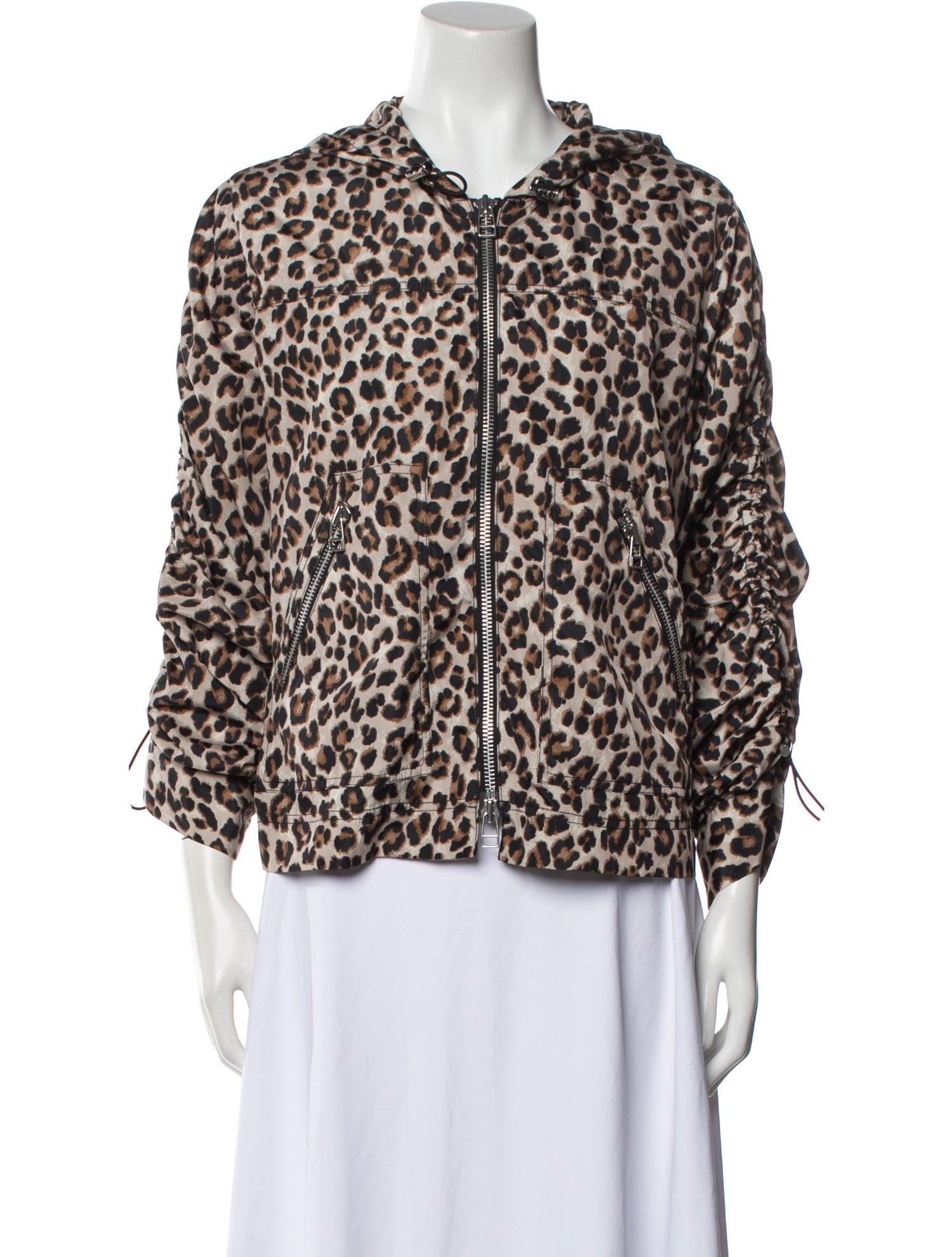 Veronica Beard Animal Print Evening Jacket