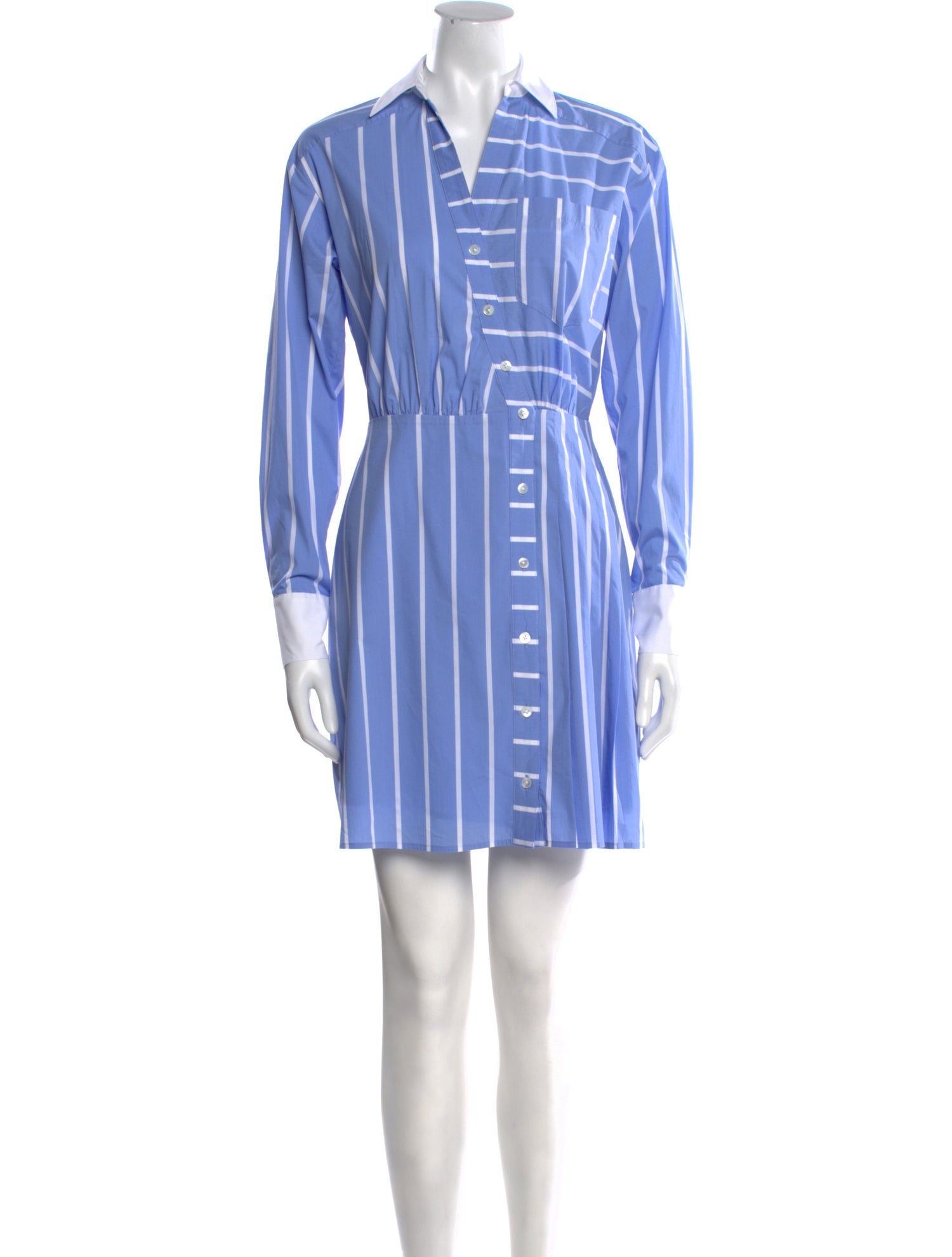 Veronica Beard Striped Mini Dress