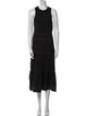 Veronica Beard Crew Neck Long Dress