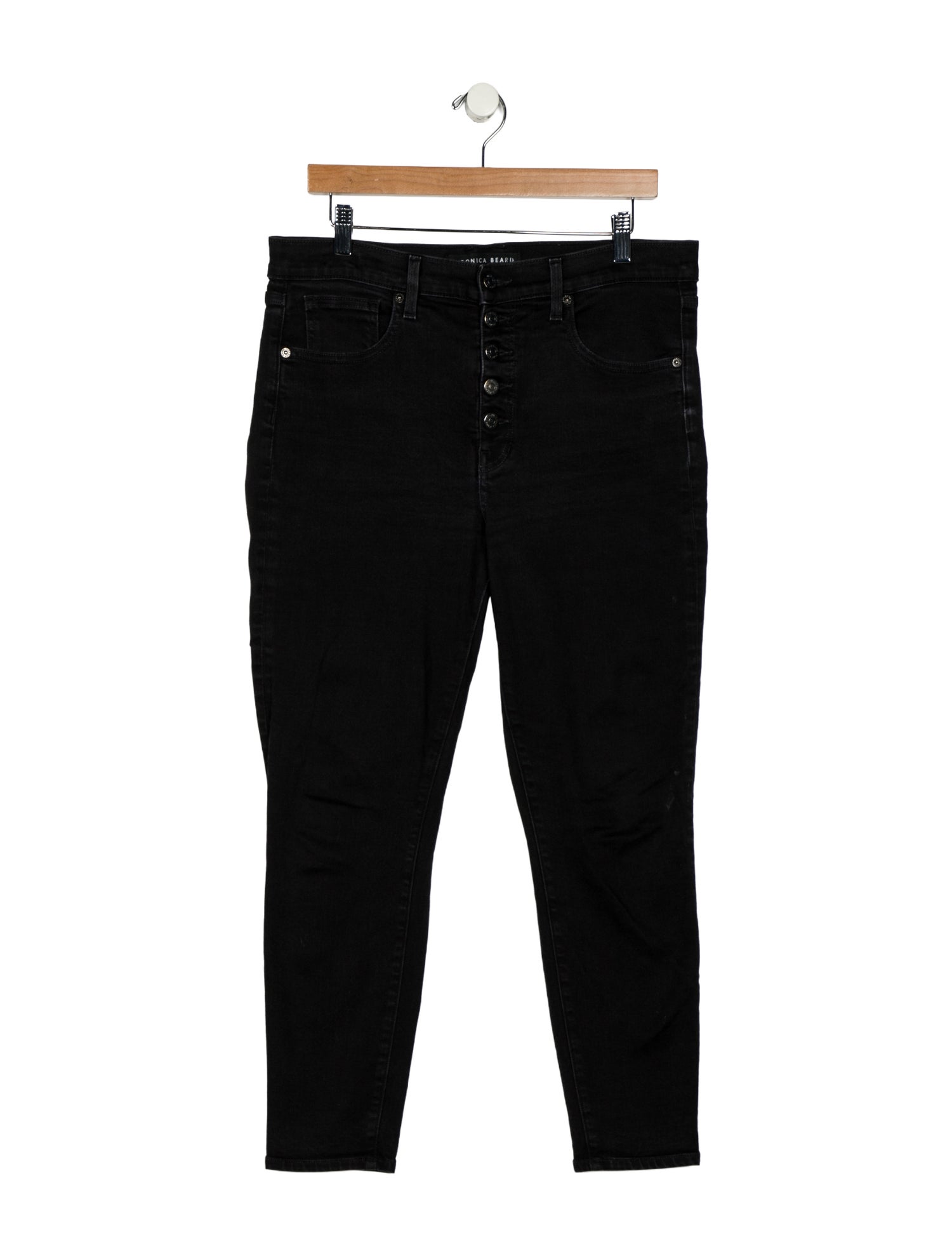 Veronica Beard High-Rise Skinny Leg Jeans
