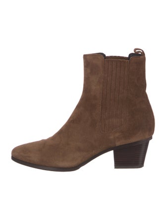 Veronica Beard Suede Chelsea Boots