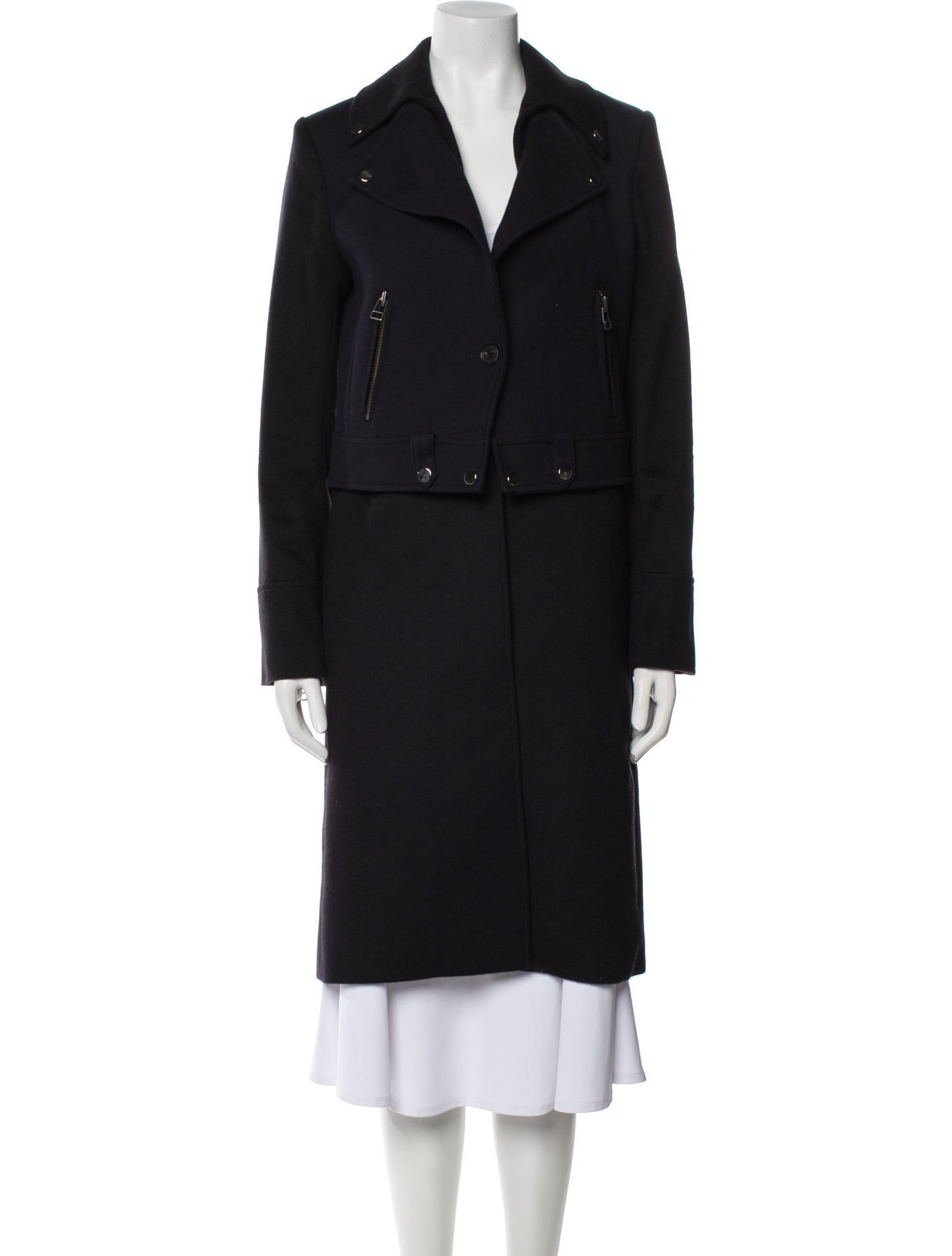Veronica Beard Virgin Wool Peacoat