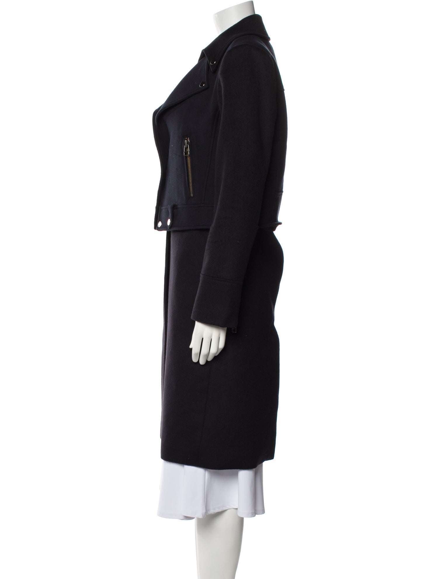 Veronica Beard Virgin Wool Peacoat