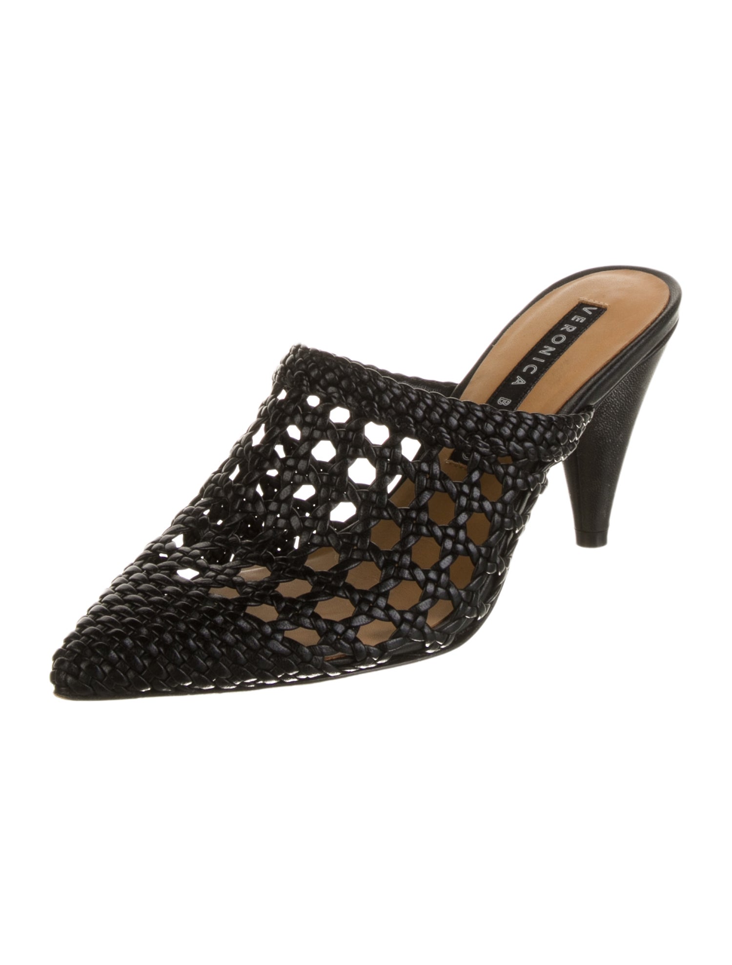 Veronica Beard Leather Mules