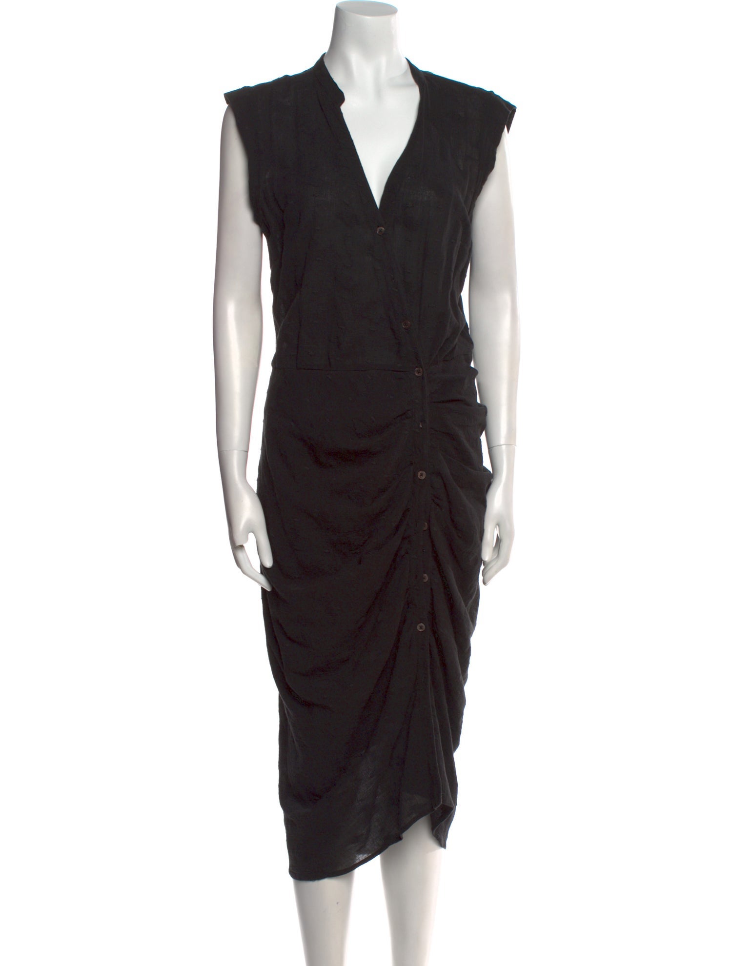 Veronica Beard V-Neck Midi Length Dress