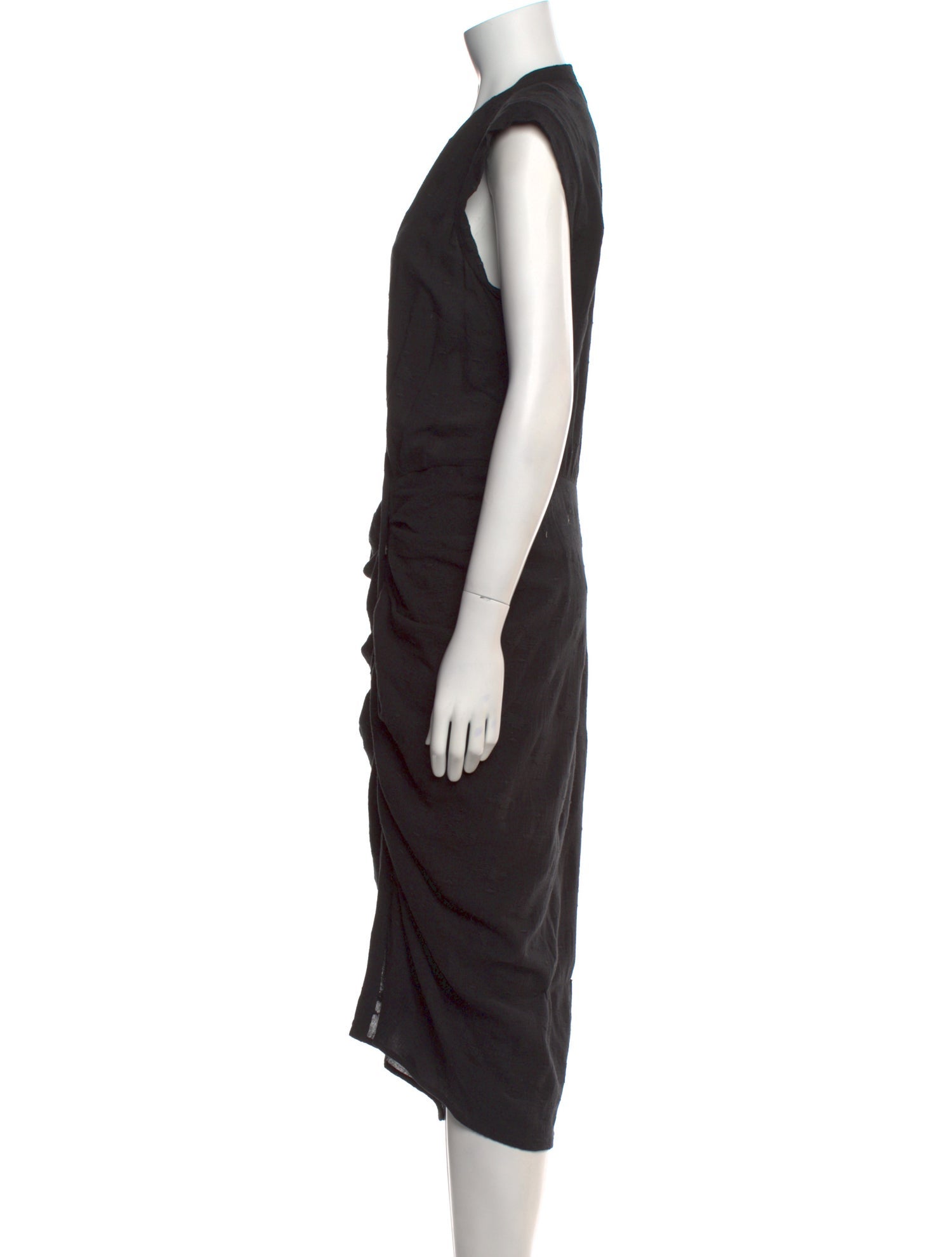 Veronica Beard V-Neck Midi Length Dress