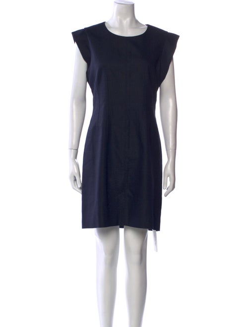 Veronica Beard Crew Neck Mini Dress