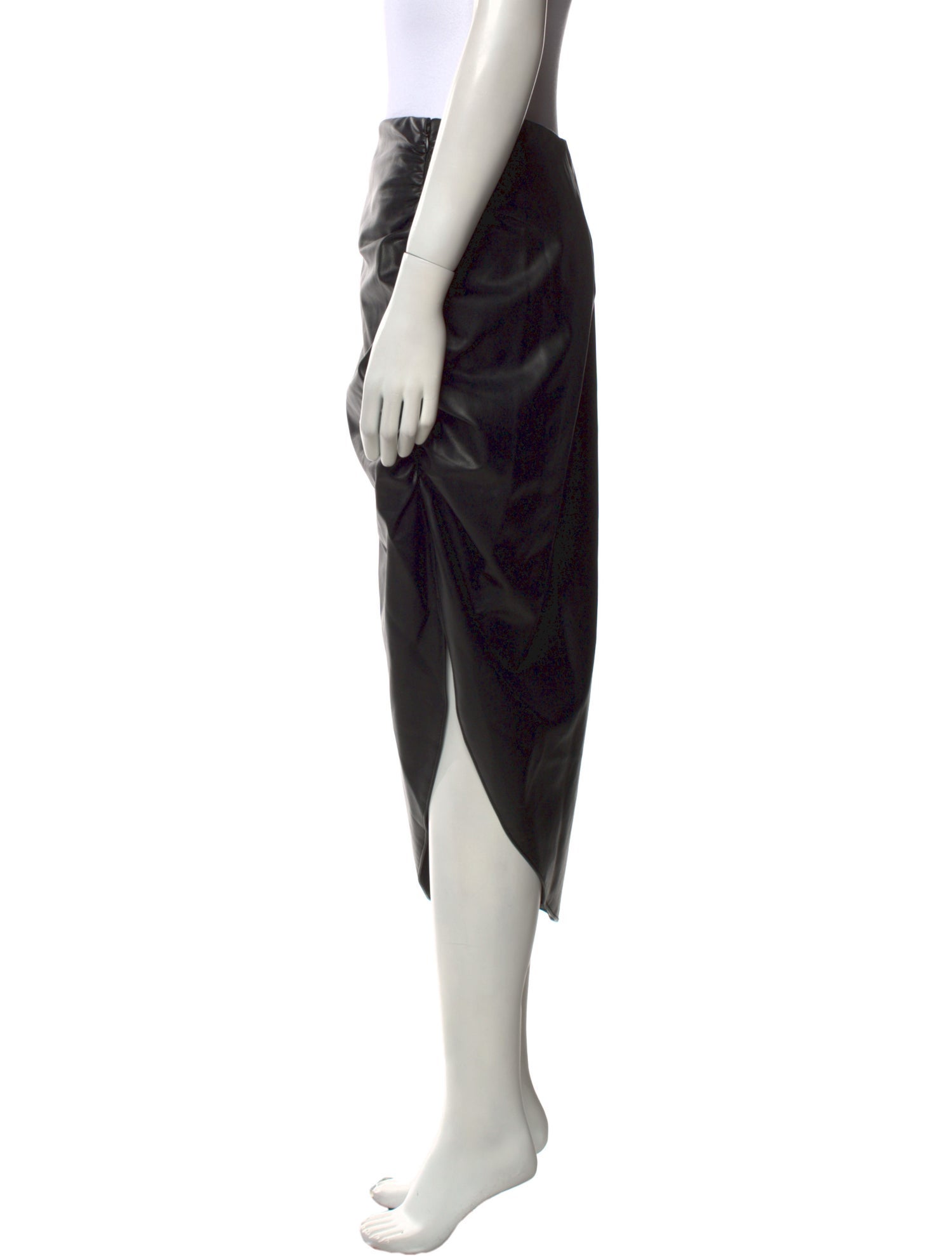 Veronica Beard Ruffle Embellishment Midi Length Skirt