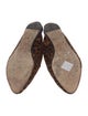 Veronica Beard Ponyhair Animal Print Mules