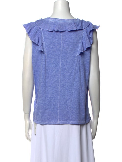 Veronica Beard V-Neck Sleeveless Top