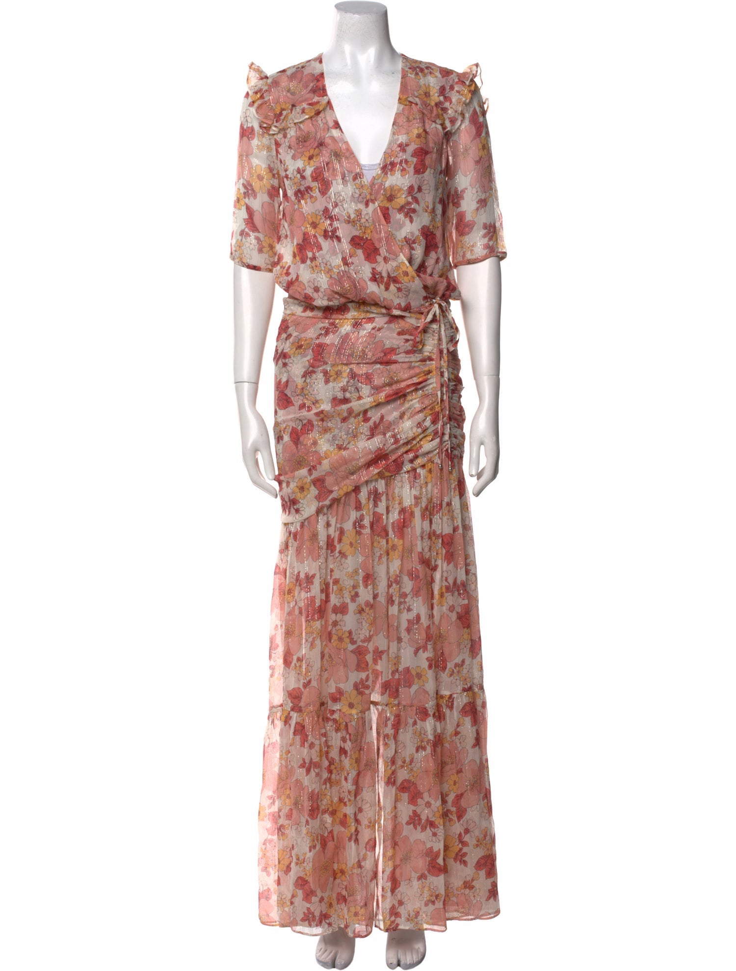 Veronica Beard Silk Long Dress