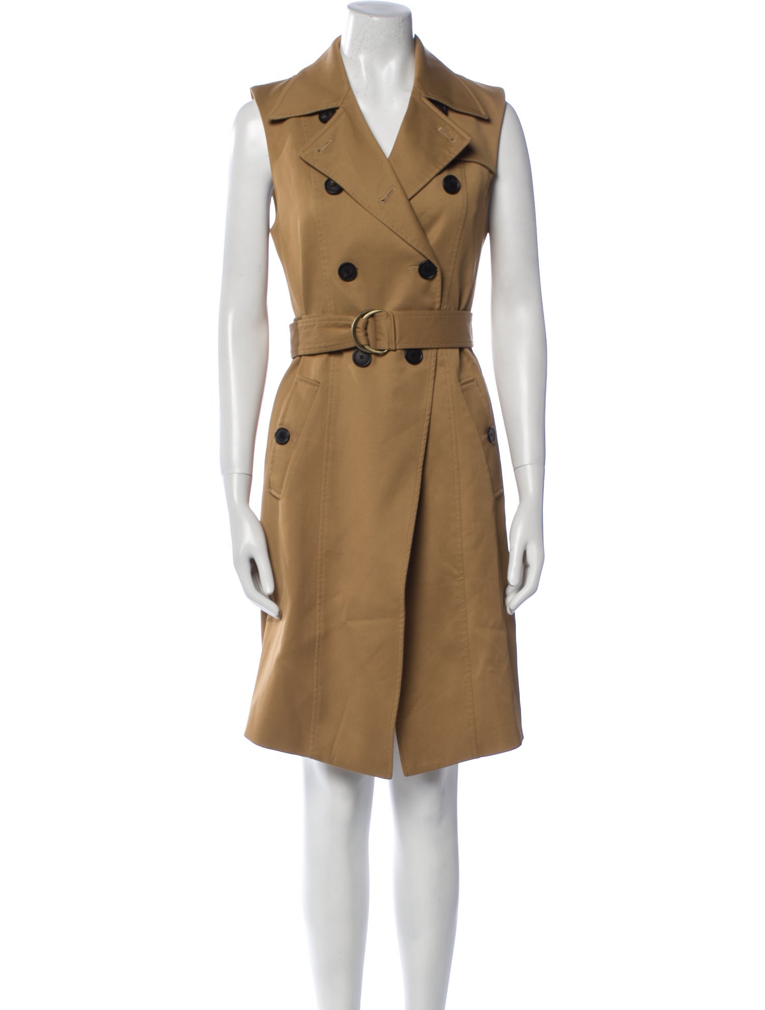 Veronica Beard Linen Trench Coat